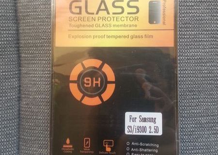 Folie protectie din sticla securizata Tempered Glass pentru Samsung S3