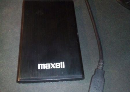 Hard Disk extern maxell 500 GB