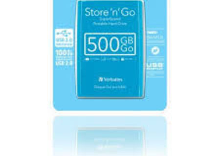 HDD Extern Verbatim Store'n'Go, 500GB, USB 3.0 (Negru)HDD Extern Verbatim Store'n'Go, 500GB, USB 3.0 (Negru)