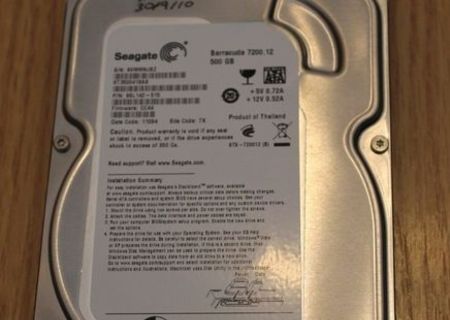 HDD Hard Disk Seagate Barracuda 7200.12 500GB SATA