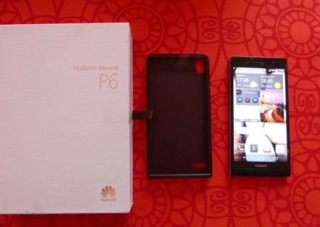 Huawei Ascend P6. cam noua utilisat de trei luni