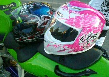 Icon Airframe Street Angel Helmet Pink