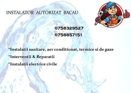 Instalator Bacau