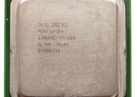 Intel® Pentium® 4 Processor supporting HT Technology 3.00E GHz, 1M Cac