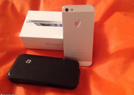 iPhone 5 Alb, 16 GB, garantie 1 an si 7 luni - Domo