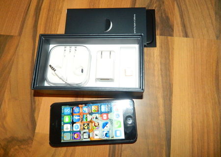 iphone 5 neverlocked negru 16gb