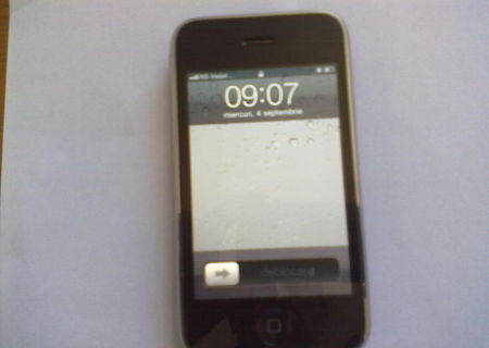 iphone3, culoare neagra, forte bun, in stare de functionare