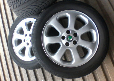 Jante aliaj skoda originale pe 16''