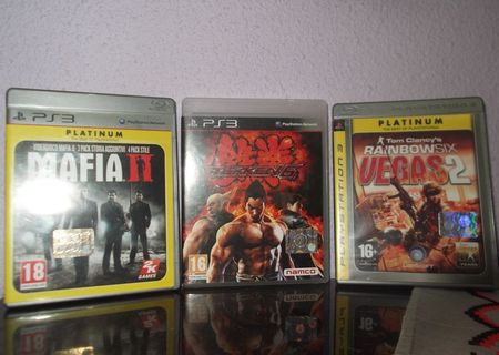 Jocuri PlayStation3: Mafia2,TomClancy'sRainbowSixVegas2,Takken6