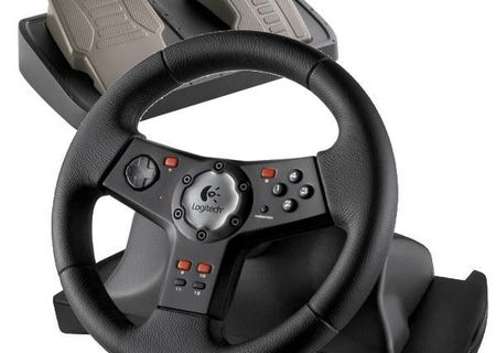 Logitech formule vibration feedback wheel