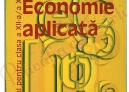 Manual Economie Aplicata