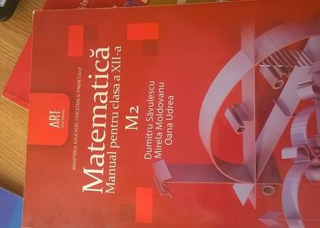 Manual Matematica cls XII M2 ed Art