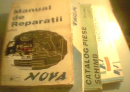 Manuale Dacia Nova si Dacia 1300 - 4 carti