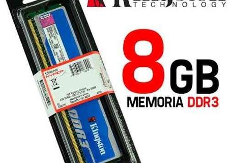 Memorie Kingston 8gb ddr3 1600mhz