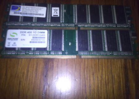 Memorie RAM DRR1 2GB-Dual Channel