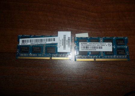 Memorie RAM Elpida DDR3 laptop