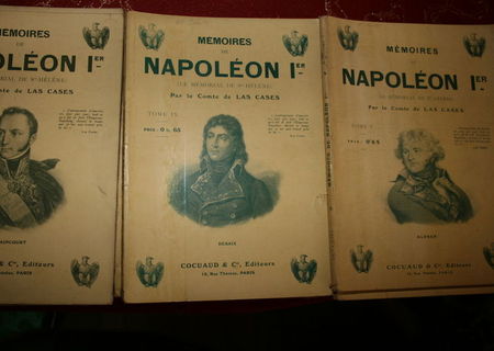 Memoriile lui Napoleon I- editie franceza