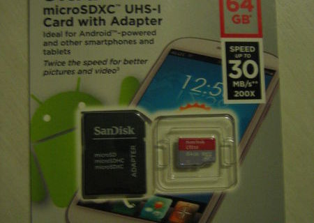 Memory card 64GB SanDisk micro-SDXC