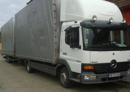 Mercedes Atego+remorca 100m3