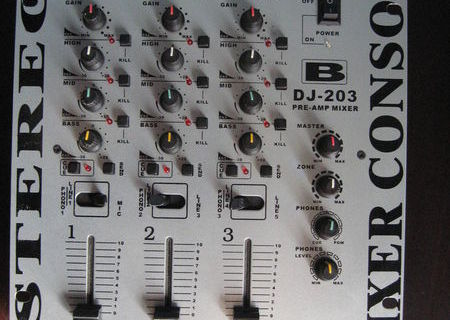 mixer dj203