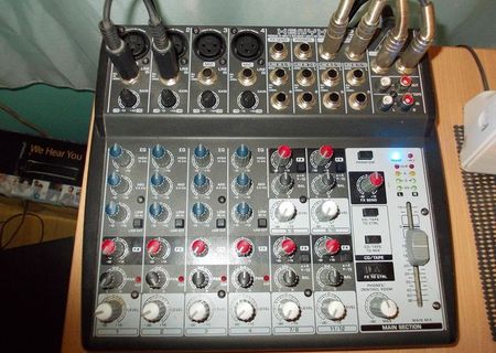 mixer  xenyx 1202 impecabil ( behringer ) 300 lei