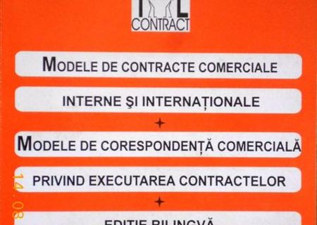 Modele de Contracte Comerciale Interne si Internationale Roman-Englez