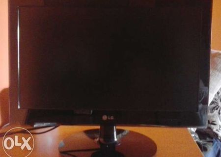 Monitor LCD LG 20'' Wide Glossy Black