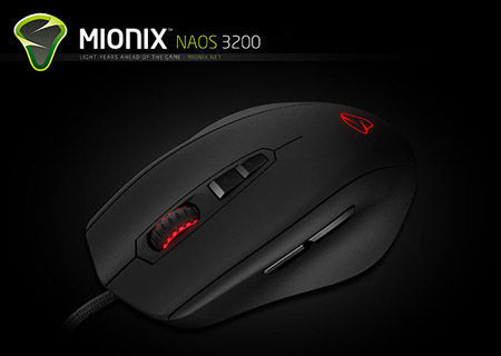 Mouse gaming MIONIX NAOS 3200 - NOU