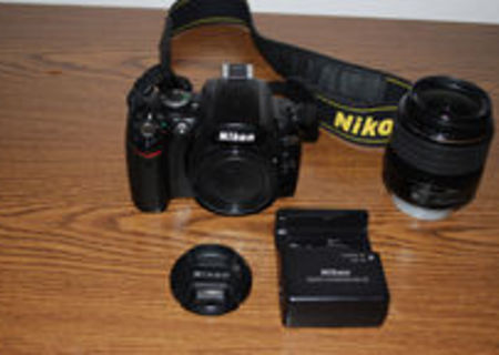 nikon d 60 cu obiectiv 18-55