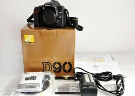 Nikon D90 ca nou plus accesorii