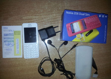 Nokia 206 White Dual Sim