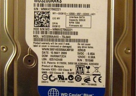 OFERTA!!! WD Caviar Blue 320 GB WD3200AAKS