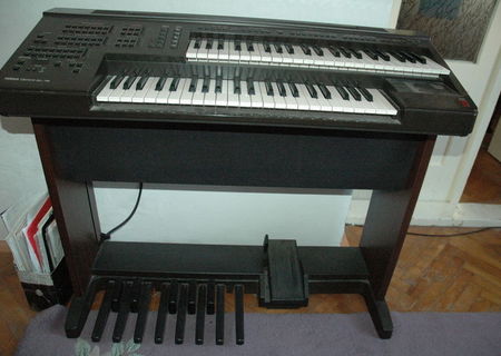 Orga cu doua manuale si pedalier Yamaha Electone EL- 15