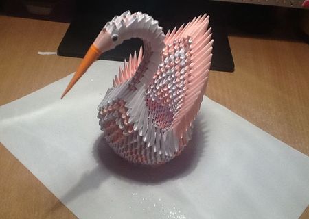 Origami 3D si mărturii pentru nunta