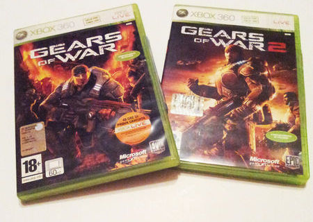 Pachet 2 jocuri Xbox360 (Gears of War 1, 2)