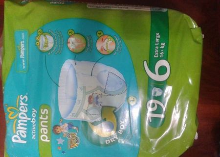 PAMPERS activeboy Pants nr.6