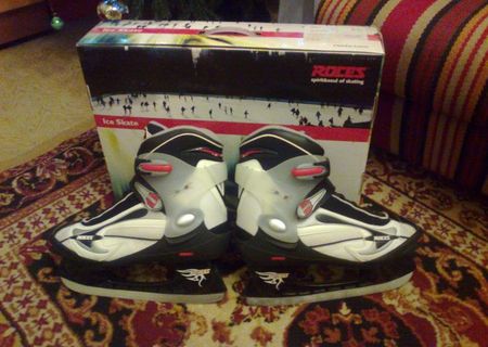 Patine gheata Roces R- ice 1, black- silver- black