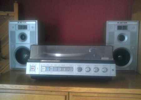 Pick-up UNITRA G 602 Hi-Fi VEGA 109 +2 boxe15 AC 109