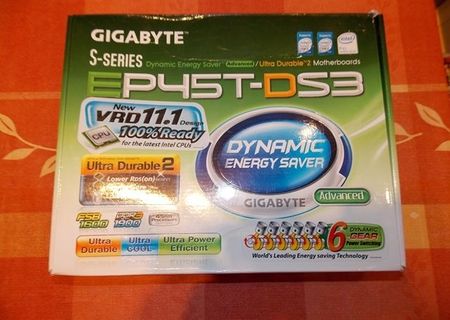 Placa de baza gigabyte ga- ep45t- ds3