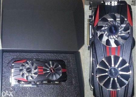 Placa Grafica ASUS Radeon R9 280X DirectCUIITop pachet complet perfecta stare