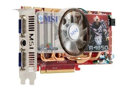 placa video msi radeon hd 4850 putin folosita aproape noua