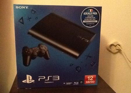 Play station 3 super slim NOU Sigilat