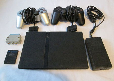 playstation 2 + 15 jocuri originale