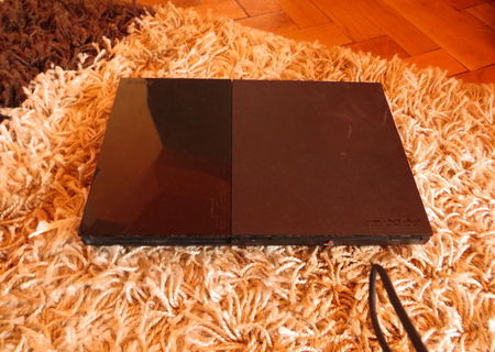 Playstation 2 slim modat , 8 mb card