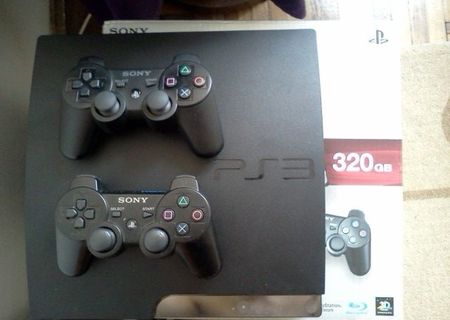 Playstation 3 Slim 320 GB / Decodat / Modat