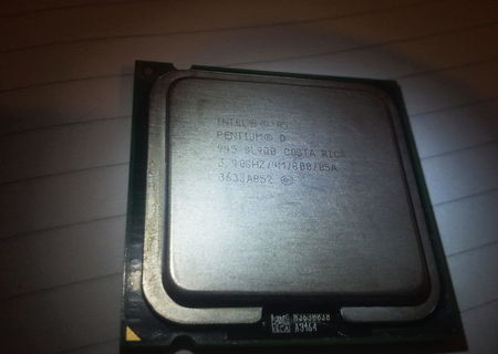 Procesor Intel Pentium D 945 2x core 3,4 GHz