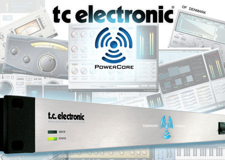 Procesor rack TC Electronic PowerCore FireWire 4 cu 14 plug-ins.