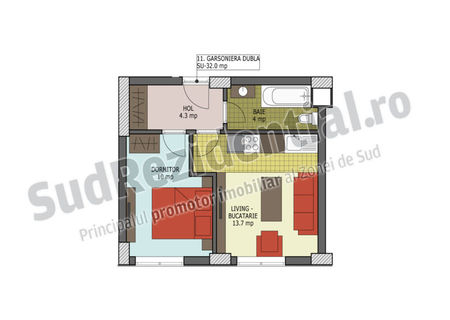 Proprietarul vinde apartament 2 camere