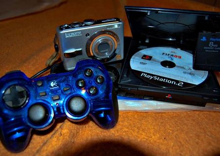 Ps 2+aparat foto digital panasonic lumix ls60