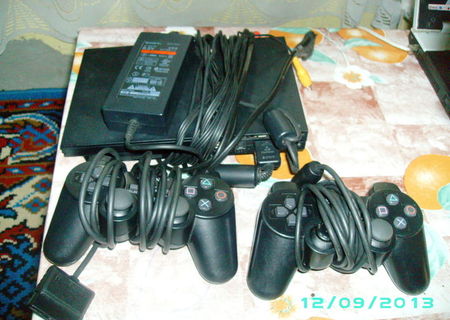 ps2 modat + 2 jocuri